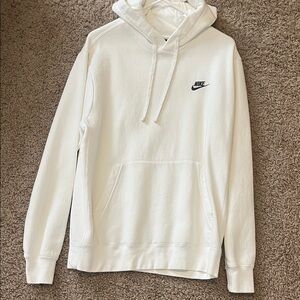 Nike Men's Classic White Hoodie